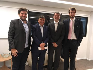 O governador se reuniu com executivos do grupo para implantação do projeto que visa fortalecer a agricultura familiar.