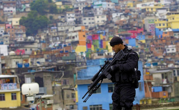 Militares da Unidade de Polícia Pacificadora