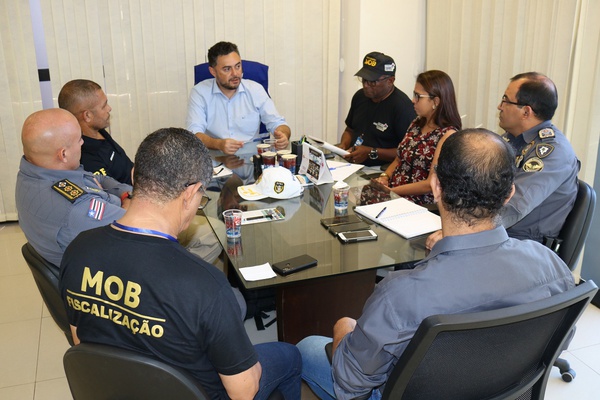 Gestores da MOB, PMMA, BPRV e PRF finalizam o planejamento da fiscalização do transporte alternativo no Maranhão