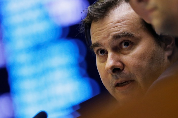 O presidente da Câmara dos Deputados, Rodrigo Maia