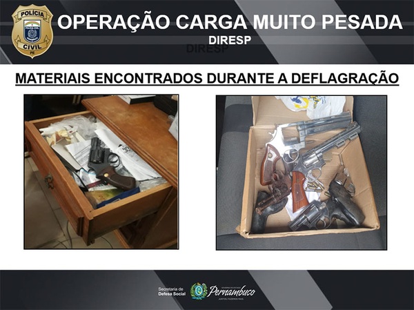 Operação da polícia de PE cumpre mandados de busca e apreensão em Picos