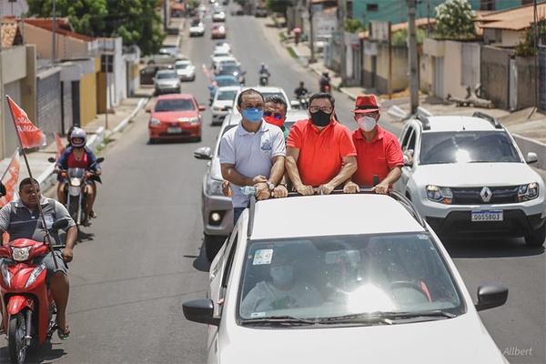 Carreata marca início da campanha de Fábio Novo em Teresina