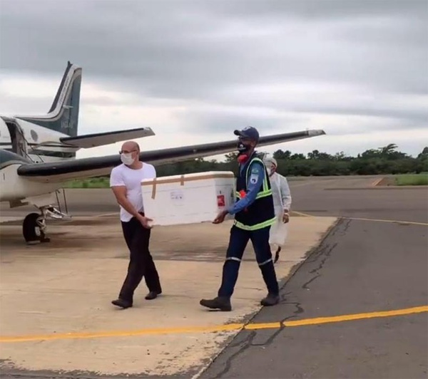 Aeroportos e aeródromos de 7 cidades são mobilizados para receber a vacina