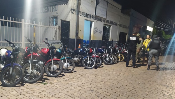 Em operação, PM apreende motocicletas irregulares no interior do Piauí