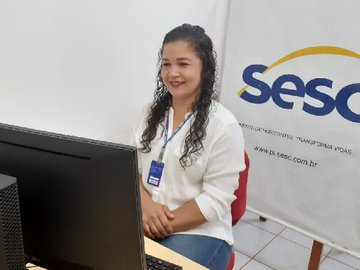 Professora do Sesc Ler Guaribas apresenta trabalho em Painel de Educação