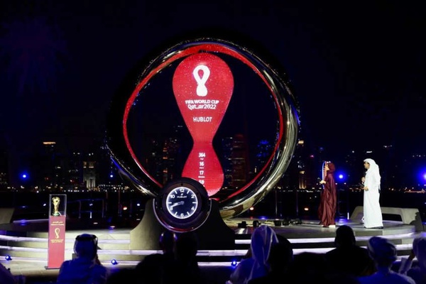 Relógio de contagem regressiva para a Copa do Mundo de 2022 foi inaugurado no Qatar