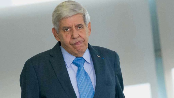 O ministro do GSI, general Augusto Heleno, teve áudio vazado onde sobe o tom contra o STF