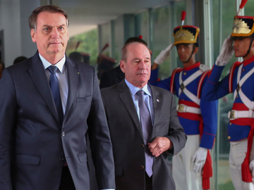 Bolsonaro e Azevedo