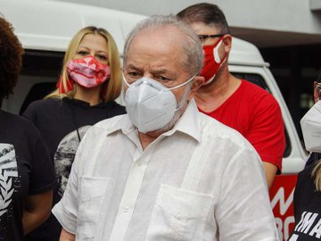 Ex presidente Lula no Sindicato dos Metalúrgicos do ABC