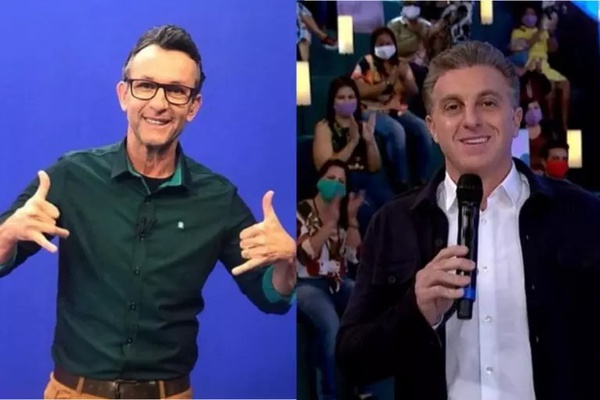 Neto enche a bola de Faustão e alfineta Luciano Huck ao vivo