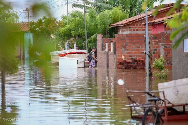 Após fortes chuvas, Defesa Civil monitora 56 áreas de risco em Teresina