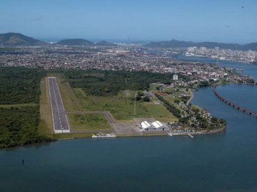 Aeroporto do Guarujá (SP) poderá ter voos comerciais