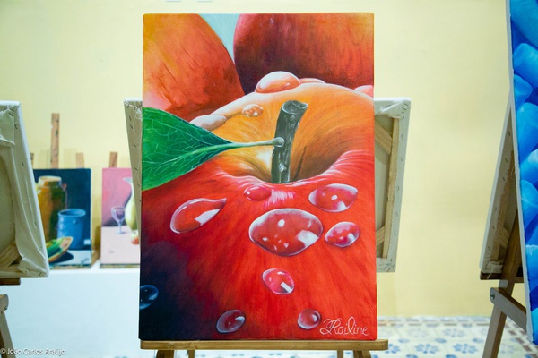 Alunos de pintura e desenho do Sesc Caixeiral participam da exposição “Mãos que pintam”