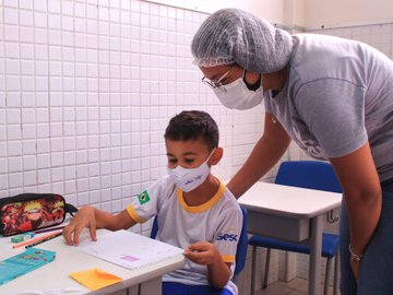 Emoção na volta às aulas do Sesc