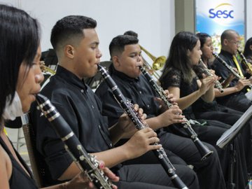 Sesc Caixeiral divulga vagas para cursos gratuitos de instrumentos de orquestra