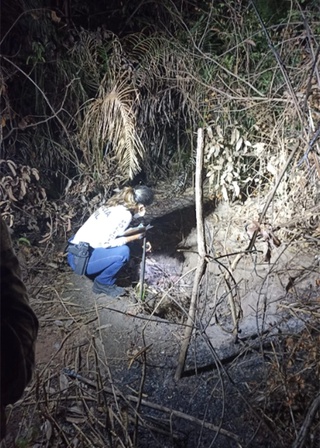 Ossada humana é encontrada carbonizada em cova na zona Norte de Teresina