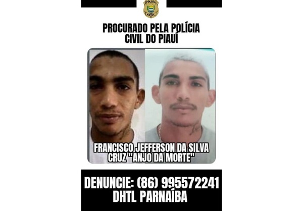 Polícia divulga foto de suspeito de atirar em filho do presidente do TJ