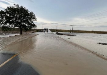 Registro de chuva no Sul do PI