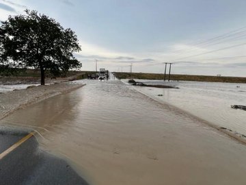 Registro de chuva no Sul do PI
