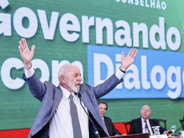 Lula durante reunião do Conselhão, na qual se queixou de interpretação de suas entrevistas