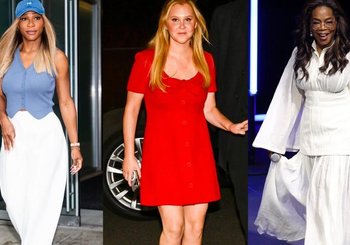 Serena Williams, Amy Schumer e Oprah Winfrey