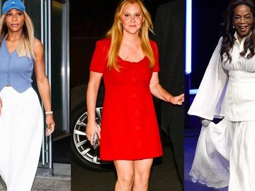 Serena Williams, Amy Schumer e Oprah Winfrey